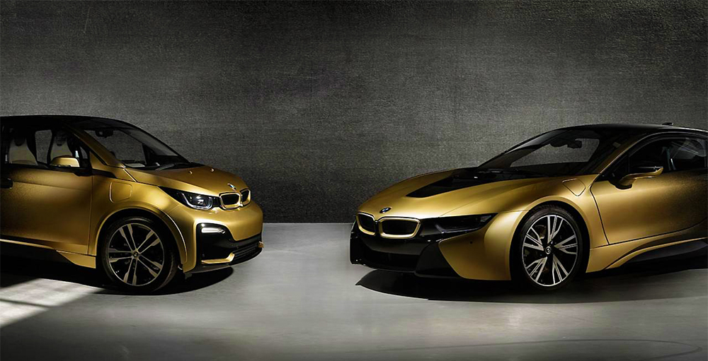 BMW ne regaleaza cu o editie speciala de automobile electrificate -Starlight Edition pentru i3s si i8!