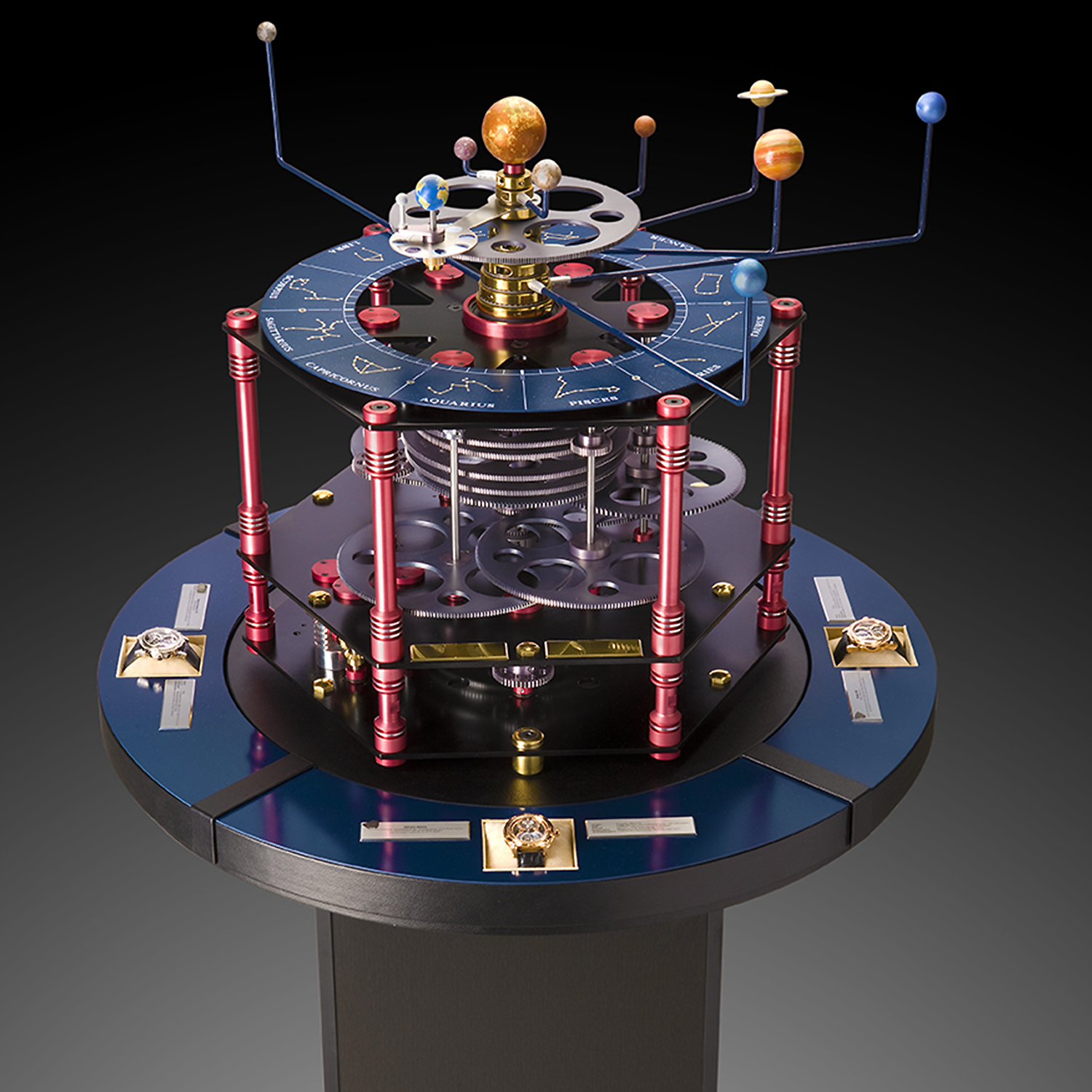 Stiati Ca unul dintre cele mai impresionante si scumpe ceasuri din lume oglindeste in miniatura sistemul nostru solar?