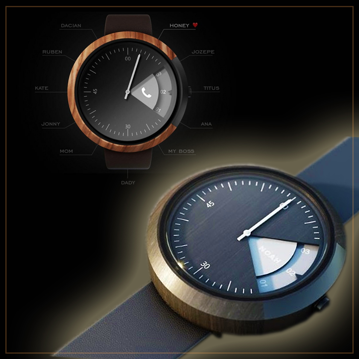 Primul smartwatch din lemn va fi lansat in curand de compania romaneasca Noah Watches