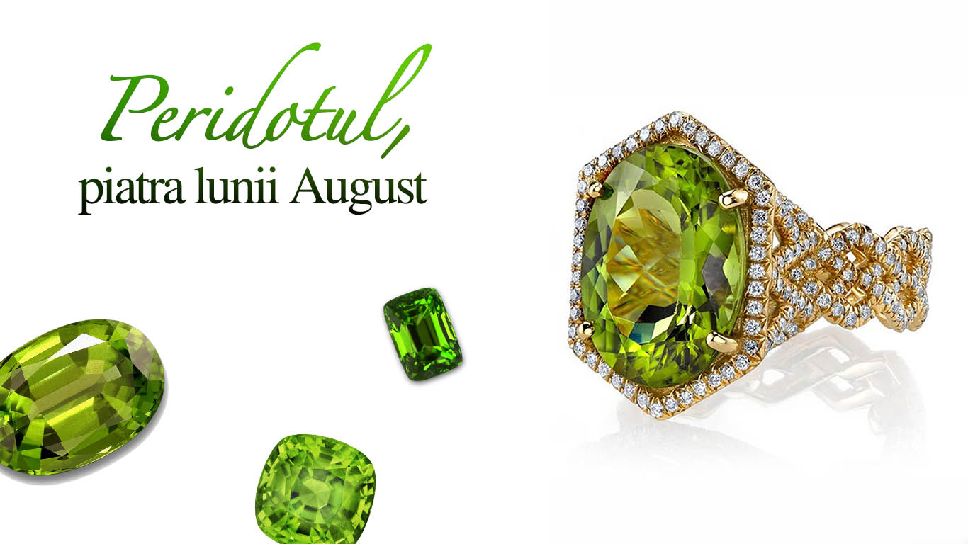 Peridotul – piatra lunii August